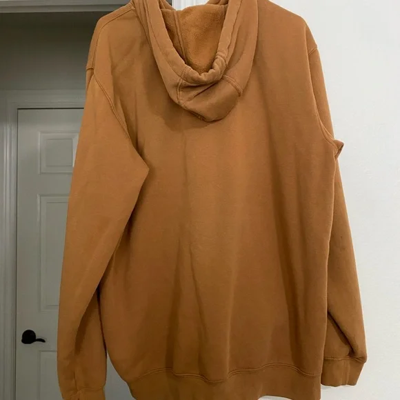 Carhartt Men's Brown Hoodie - Picture 4 of 5